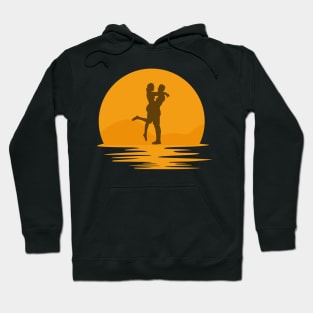 Couple silhouette Hoodie